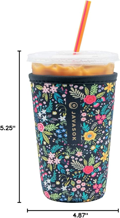 Sok It JavaSok Iced Coffee & Cold Soda Insulated Neoprene Cup Sleeve - Image 9