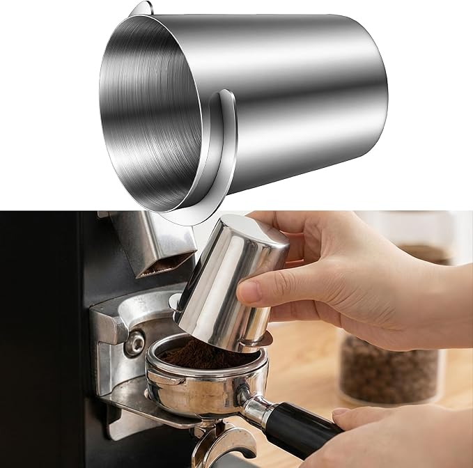 Coffee Dosing Cup 58mm Stainless Steel Espresso Dosing Cup Espresso Machine - Image 7