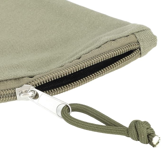Coffee Filter Holder, Canvas Reusable Conical Filter Paper Storage Bag - Image 8