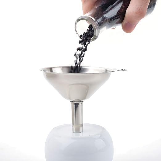 Fox Run Metal Kitchen Funnel Set, and 1.5" Stainless Steel Funnels - Image 9