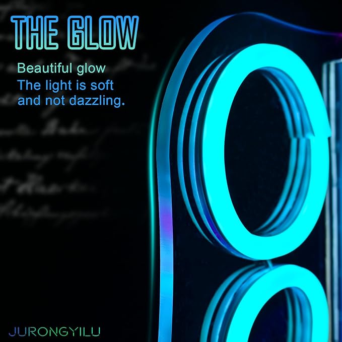 Restroom with Arrow Neon Signs for Wall Decor Dimmable LED Gender Bathroom Sign - Image 8