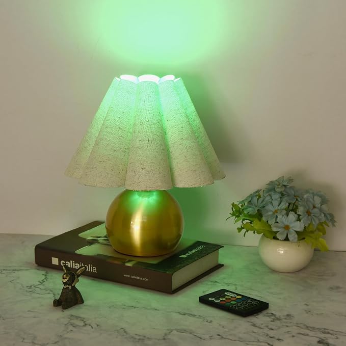Ziqqeelam Rechargeable Cordless Small Table Lamp, Battery Operated Remote - Image 9
