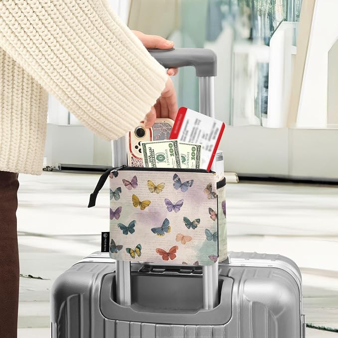 Luggage Cup Holder for Suitcases Free Hands Suitcase Cup Holder Travel Luggage - Image 5