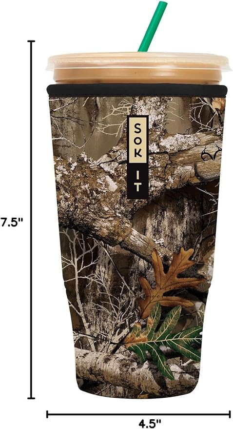Sok It JavaSok Iced Coffee & Cold Soda Insulated Neoprene Cup Sleeve - Image 8