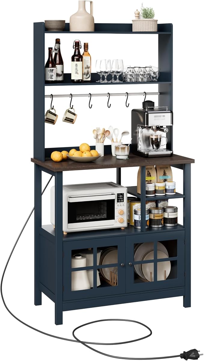 ChooChoo Farmhouse Coffee Bar Cabinet - Image 7