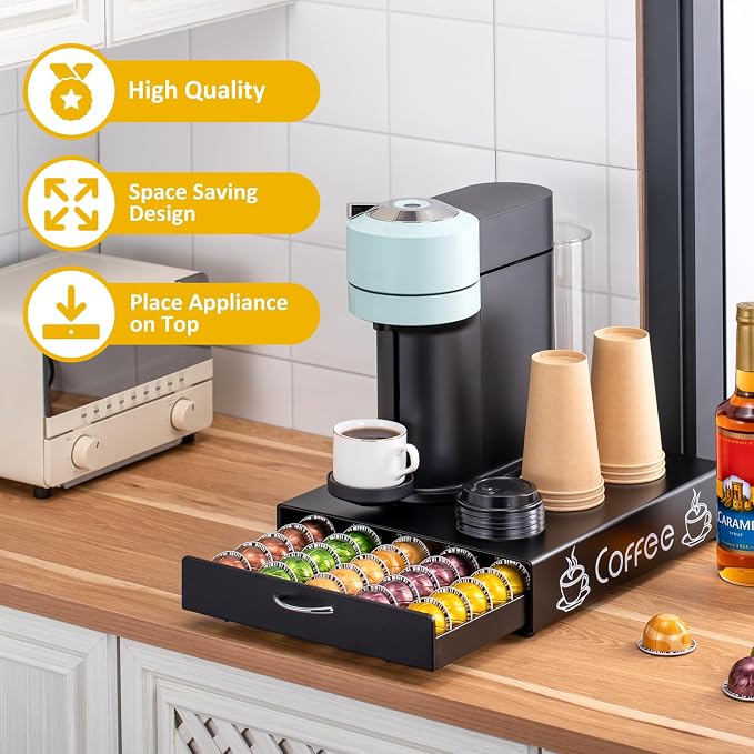 Nespresso Pod Holder Pod Drawer Cabinet Pod Storage Rack - Image 6