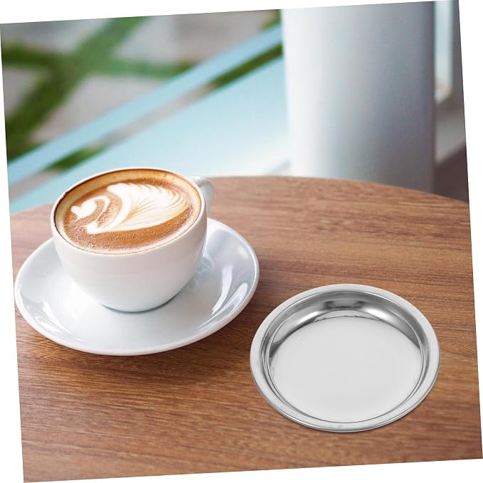 6pcs Stainless Steel Tea Bag Holder Drip Tray Tea Infuser Rest Saucer - Image 6