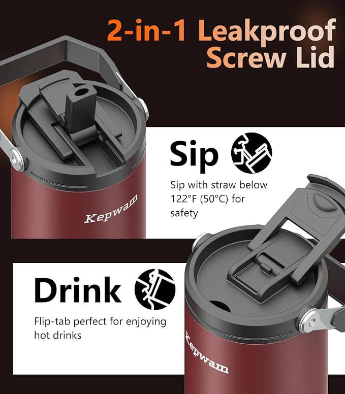 Kepwam Heated Coffee Mug Rechargeable T3, 20oz Self-Heating Travel Mug - Image 9