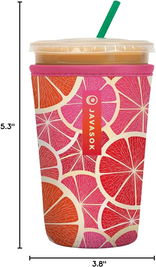 Sok It JavaSok Iced Coffee & Cold Soda Insulated Neoprene Cup Sleeve - Image 7