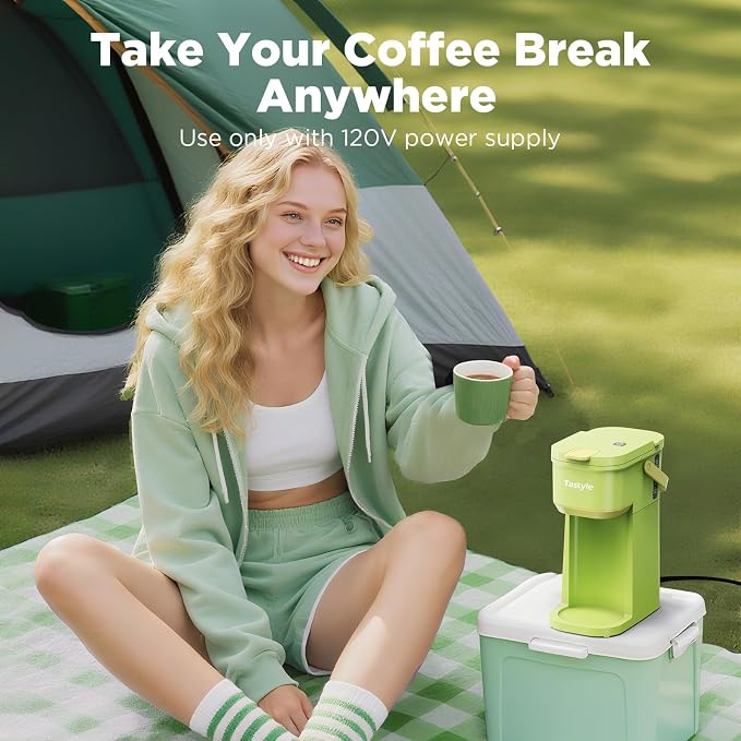 Tastyle Single Serve One Cup Coffee Maker, - Image 6