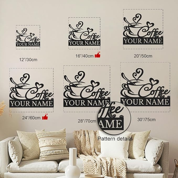 Personalized Coffee Bar Sign - Image 8