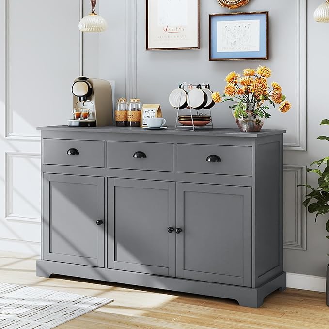 COSTWAY Sideboard Buffet Cabinet - Image 7