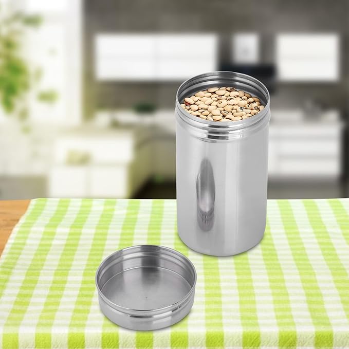 Air Tight Coffee Grounds Container, 304 Stainless Steel Sealed Coffee Bean - Image 9