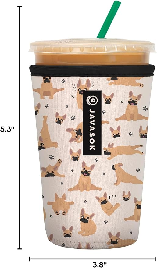 Sok It JavaSok Iced Coffee & Cold Soda Insulated Neoprene Cup Sleeve - Image 6