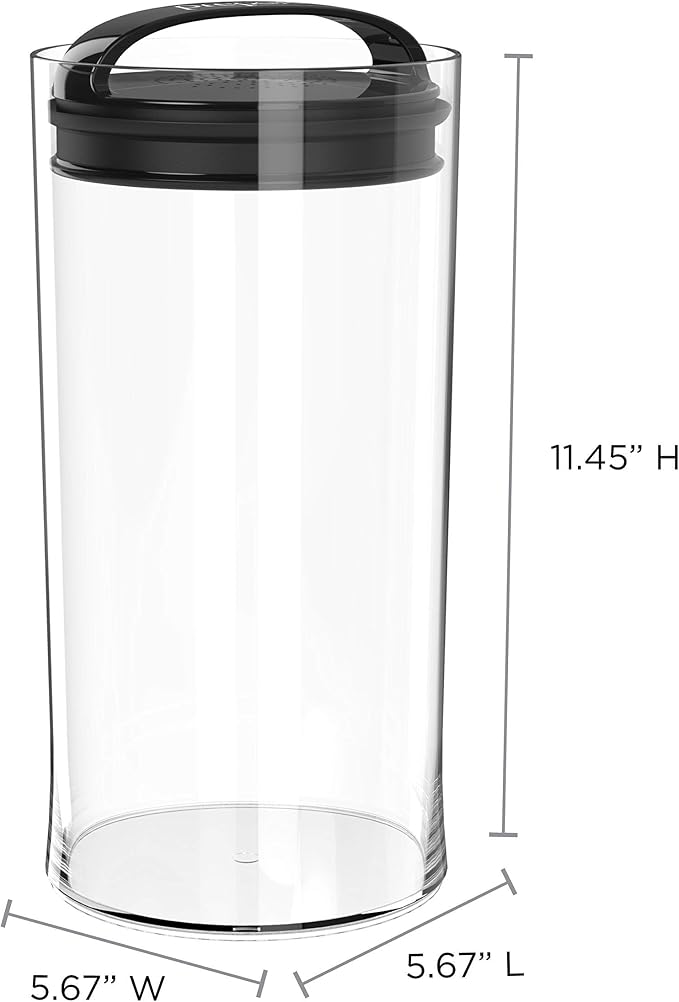Prepara Evak Fresh Saver Airtight Plastic Container, Large/Tall, BPA-Free Food - Image 2