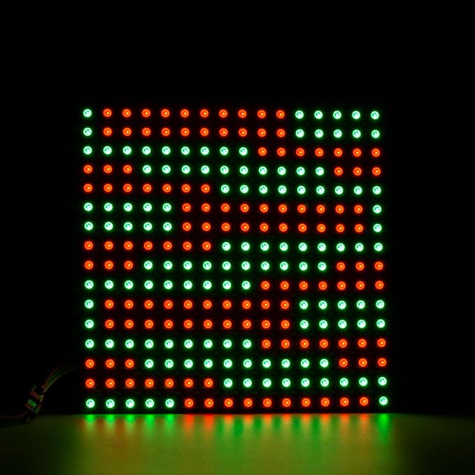WS2812B RGB LED Digital Individually Addressable Panel Light LED Module Matrix - Image 9