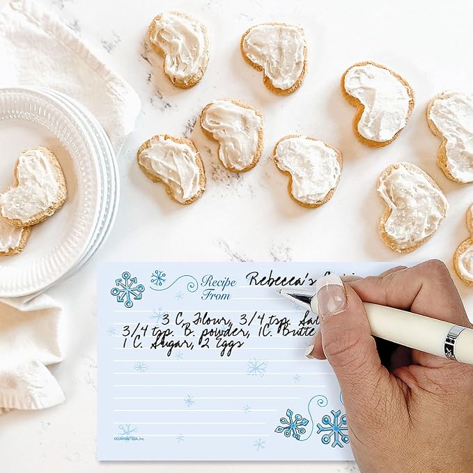 Current Blue Snow Recipe Cards - Image 5