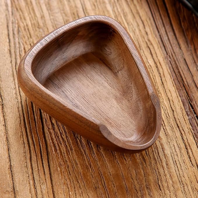 Wooden Coffee Cupping Tray for Espresso and Tea, Natural Walnut Dosing Cup - Image 9
