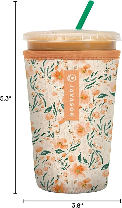 Sok It JavaSok Iced Coffee & Cold Soda Insulated Neoprene Cup Sleeve - Image 7