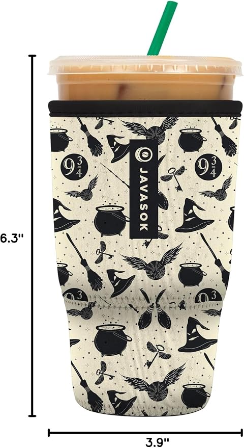 Sok It JavaSok Iced Coffee & Cold Soda Insulated Neoprene Cup Sleeve - Image 10