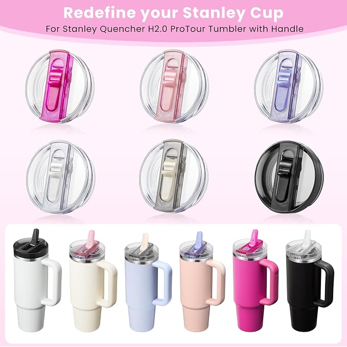 2 Pack Detachable Flip Straw Lid Replacement - Image 8