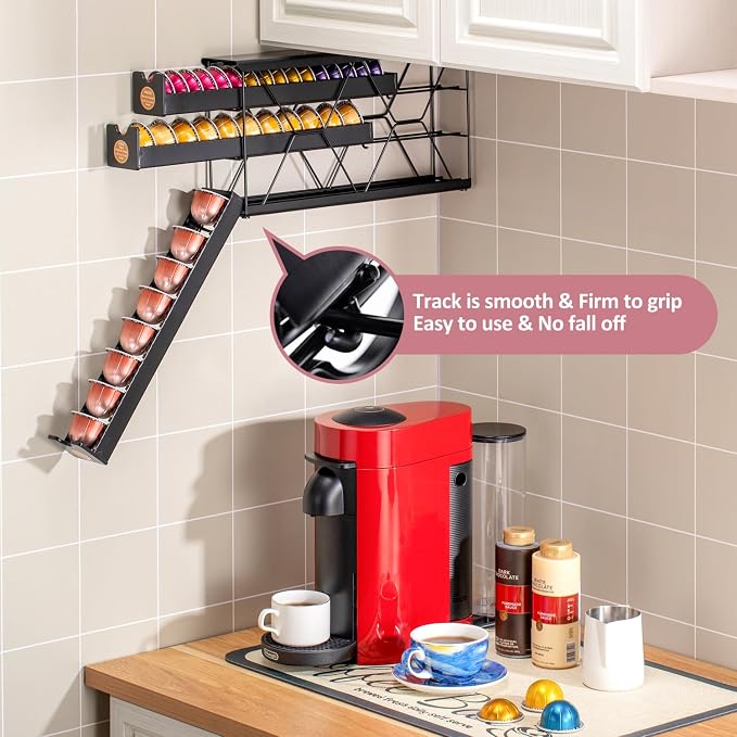 FlagShip 3-Tier Nespresso Pod Holder & Vertuo Coffee Capsule Organizer - Image 7