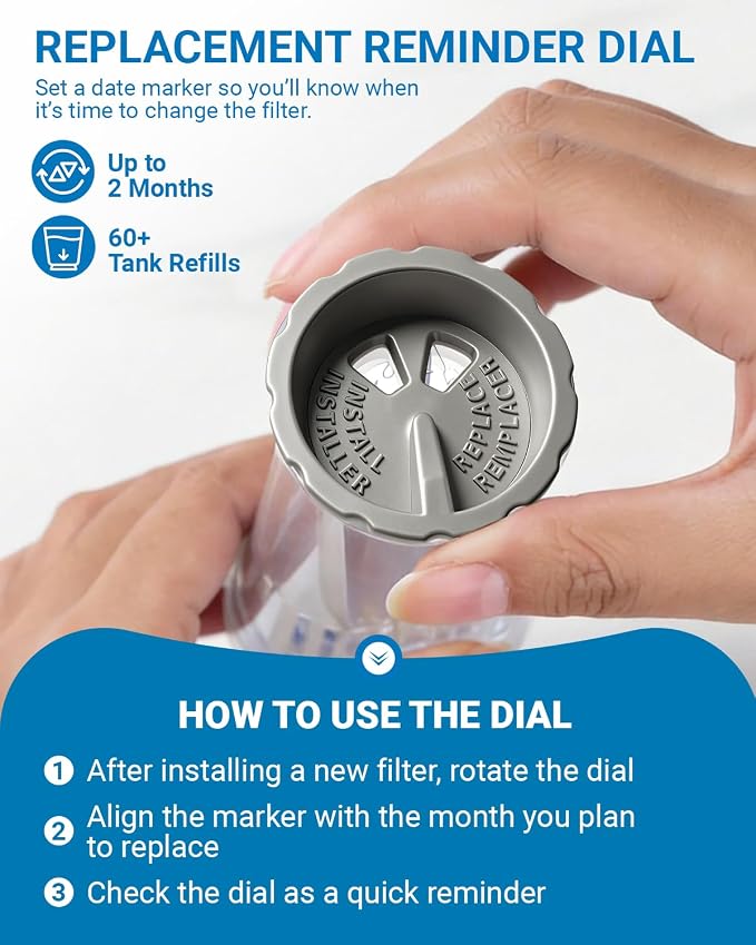 Water Filter Holder and 2 Water Filter Replacement - Image 7
