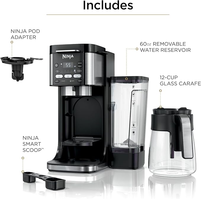 Ninja Drip Coffee Maker | DualBrew™ Pro Hot & Iced Coffee Machine, Single Serve - Image 10