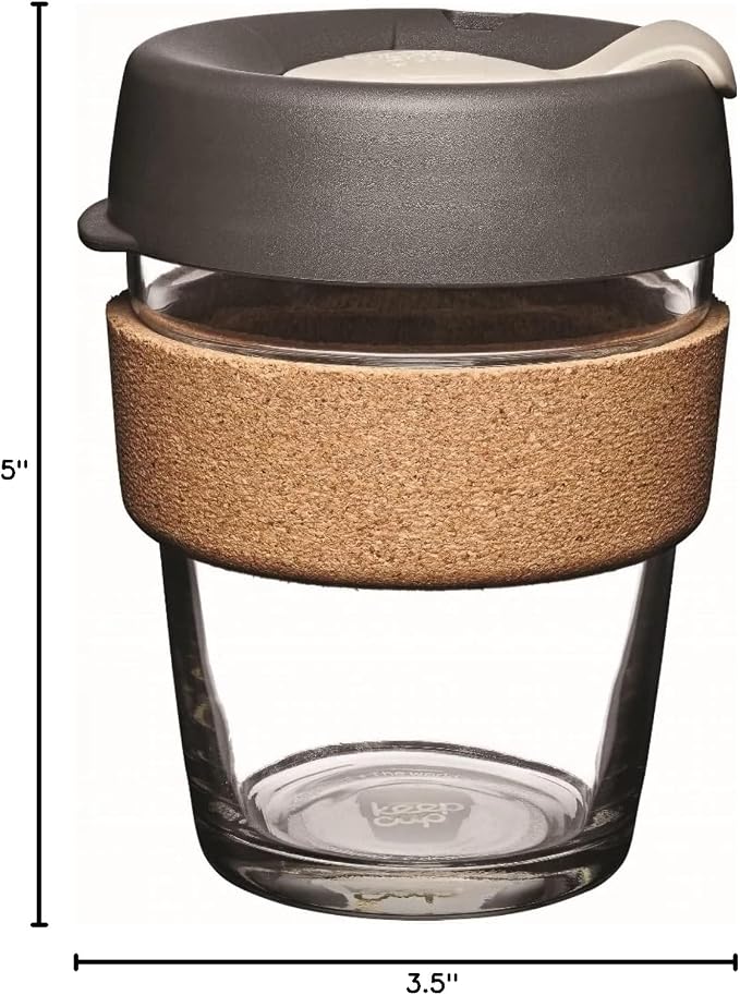 KeepCup Brew Cork, Reusable Glass Tumbler - Image 8