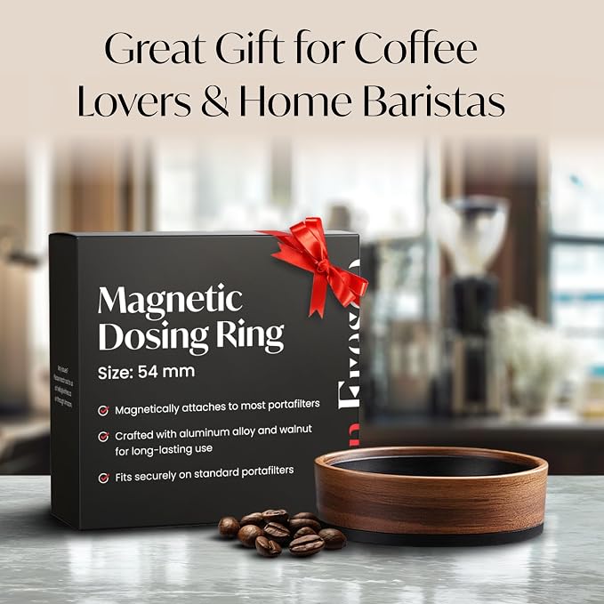 54mm Espresso Dosing Funnel – Magnetic Coffee Dosing Ring Compatible - Image 8