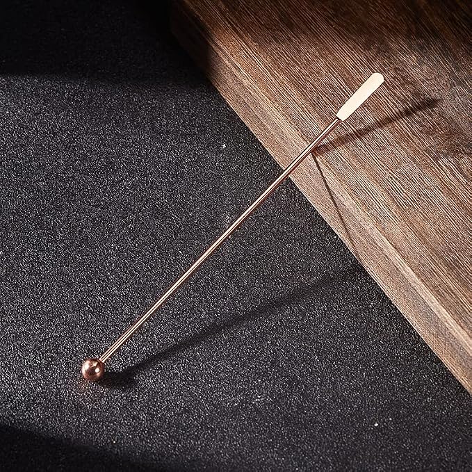 10 pcs Stainless Steel Coffee Beverage Stir Sticks Cocktail Stirrers Drink - Image 4