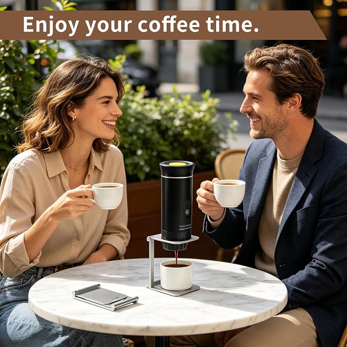 Pour over Dripper Stand, Portable & Foldable Espresso Machine Stand - Image 7