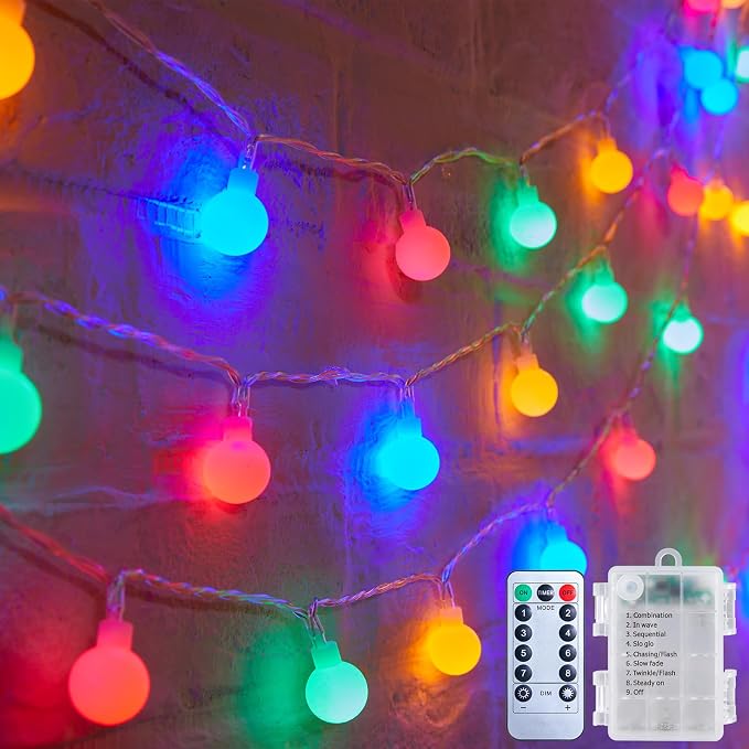 Globe String Lights Battery Operated - Image 8