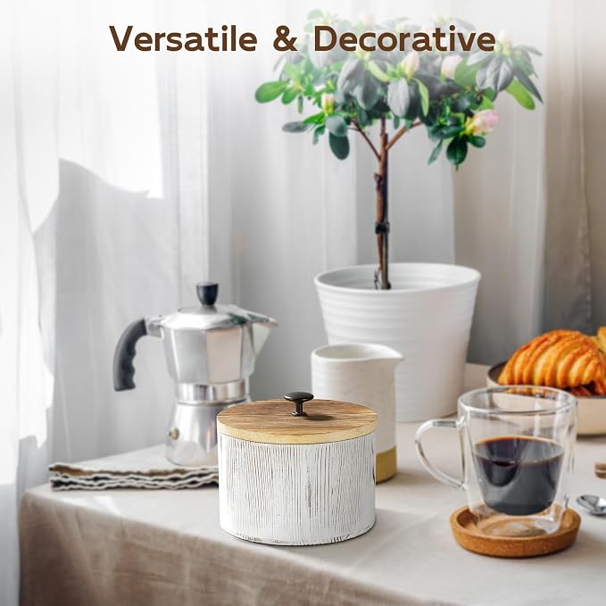 Coffee Filter Holder, Wood Filter Storage Container - Image 7