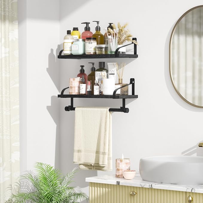 Love-KANKEI Floating Shelves for Coffee Bar, Bathroom Shelves - Image 8