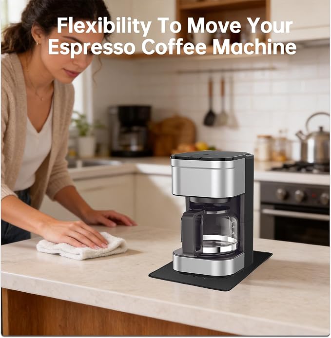 Sliding Pad for KRUPS Simply Brew Compact 5 Cup Coffee Maker- Smooth Glide - Image 7