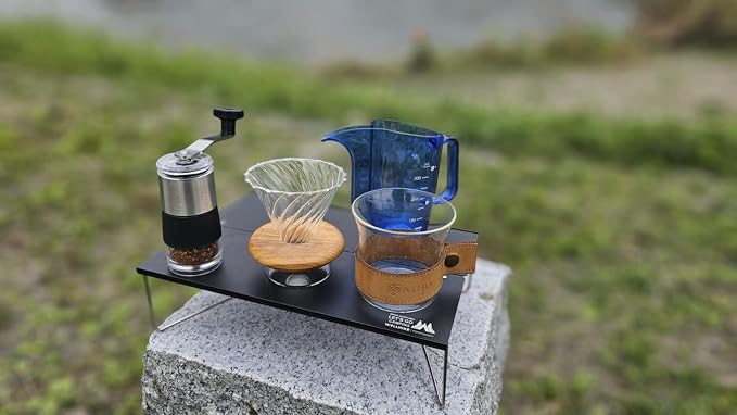 ATHIA glass pour over coffee maker set, minimalist drip coffee maker - Image 9