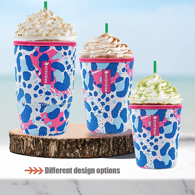 Reusable Iced Coffee Insulator Sleeve - Image 6
