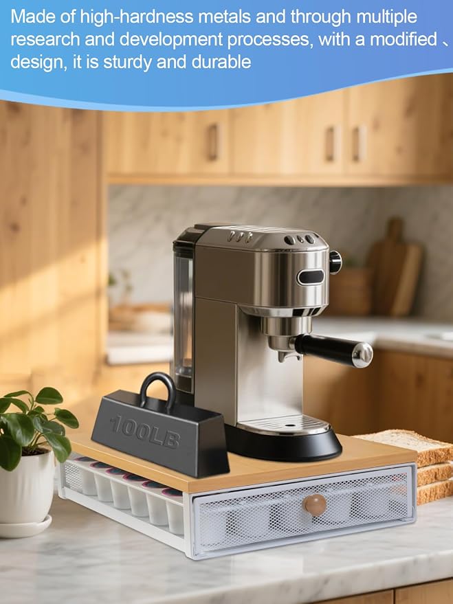 Sedegn Coffee Pod Holder Counter Coffee Vertuo Capsules Storage Organizer - Image 7