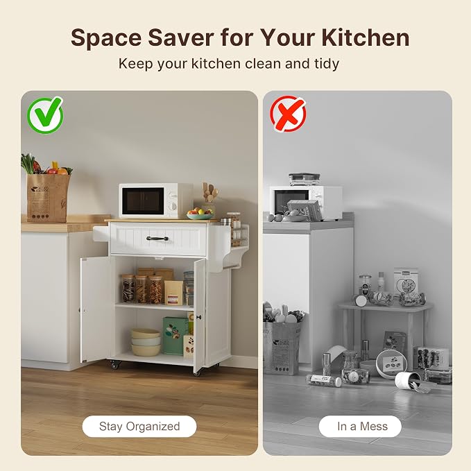 Gizoon Kitchen Island Cart - Image 9