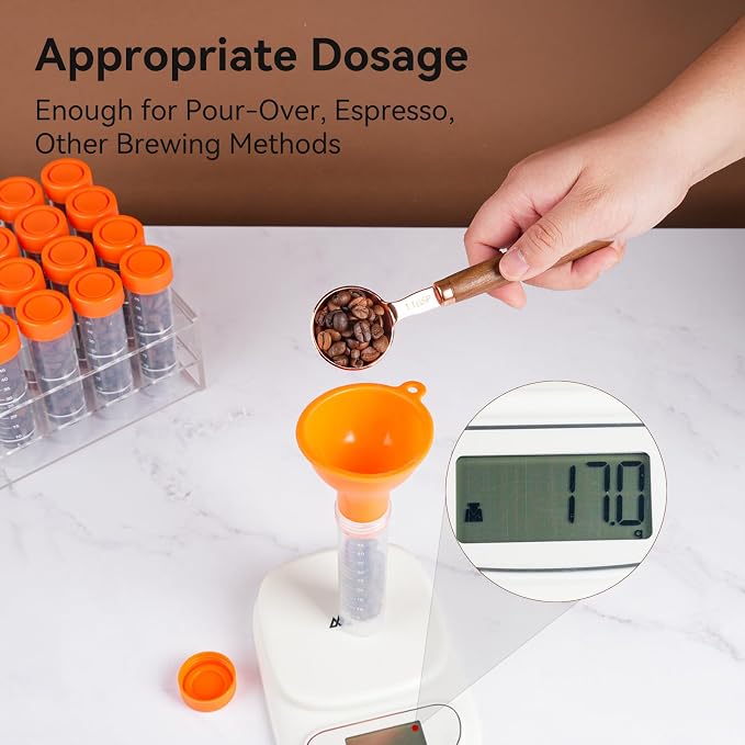 20Pcs Single Dose Coffee Bean Storage Tubes - Image 8