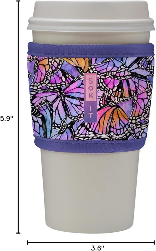 Sok It HotSok Coffee & Tea Reusable Insulated Neoprene Cup Sleeve - Image 7