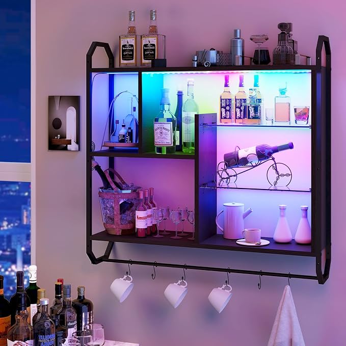 ELECWISH Gaming Floating Shelves - Image 8