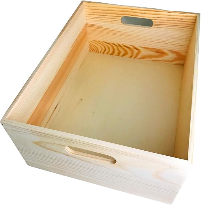 Oojami Unfinished Wooden Crates 4 Pack - Image 8