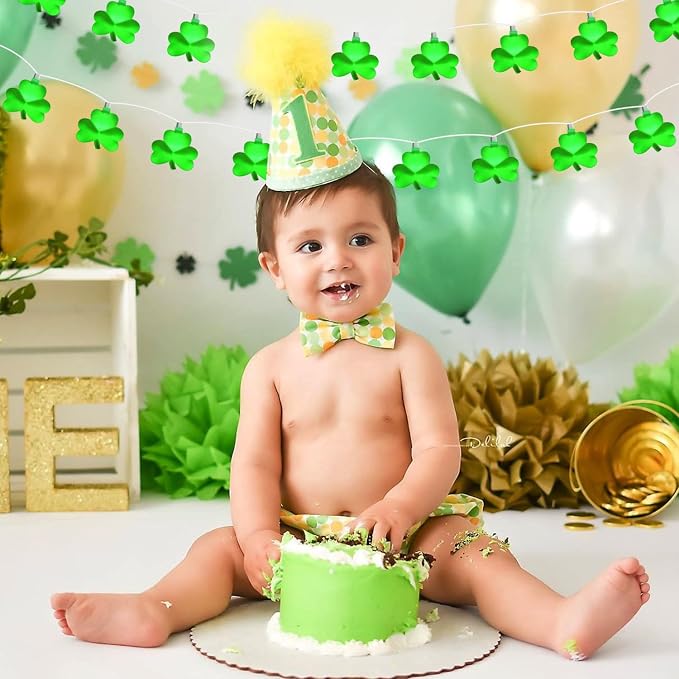 8.5Ft St Patricks Day Lights Outdoor Shamrock Lights String Plug in - Image 9