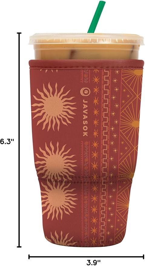 Sok It JavaSok Iced Coffee & Cold Soda Insulated Neoprene Cup Sleeve - Image 6