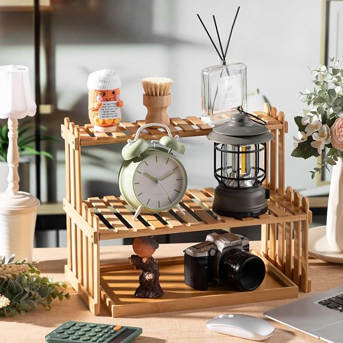 Kathfly 14.6" 2-Tier Matcha Station Shelf Stand - Image 7