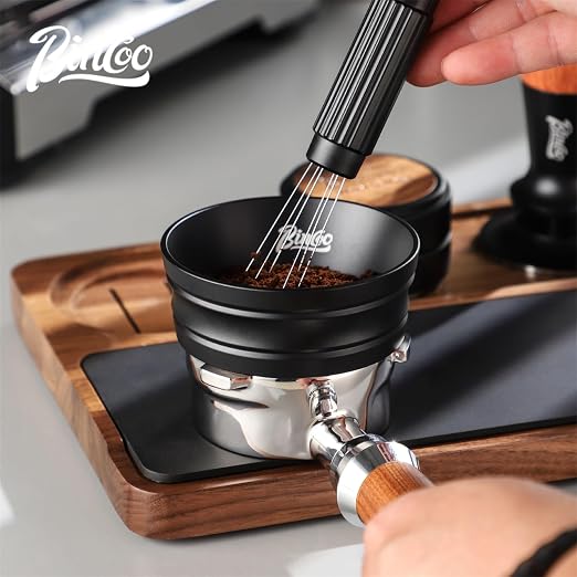 Bincoo Espresso Dosing Funnel 58mm, More Tall Magnetic Aluminum Alloy - Image 9