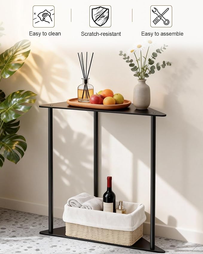 Yawinhe Metal Side Table, Small End Table - Image 8