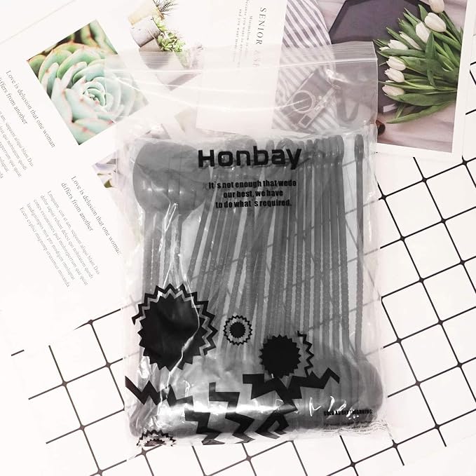 Honbay 24PCS Plastic Long Handle 10g Coffee Measuring Spoon Scoop - Image 7